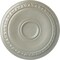 Ekena Millwork Caputo Ceiling Medallion (Fits Canopies up to 6"), Hand-Painted Flash Copper, 24 1/4"OD x 1 1/2"P CM24CAFCS - alternate 1